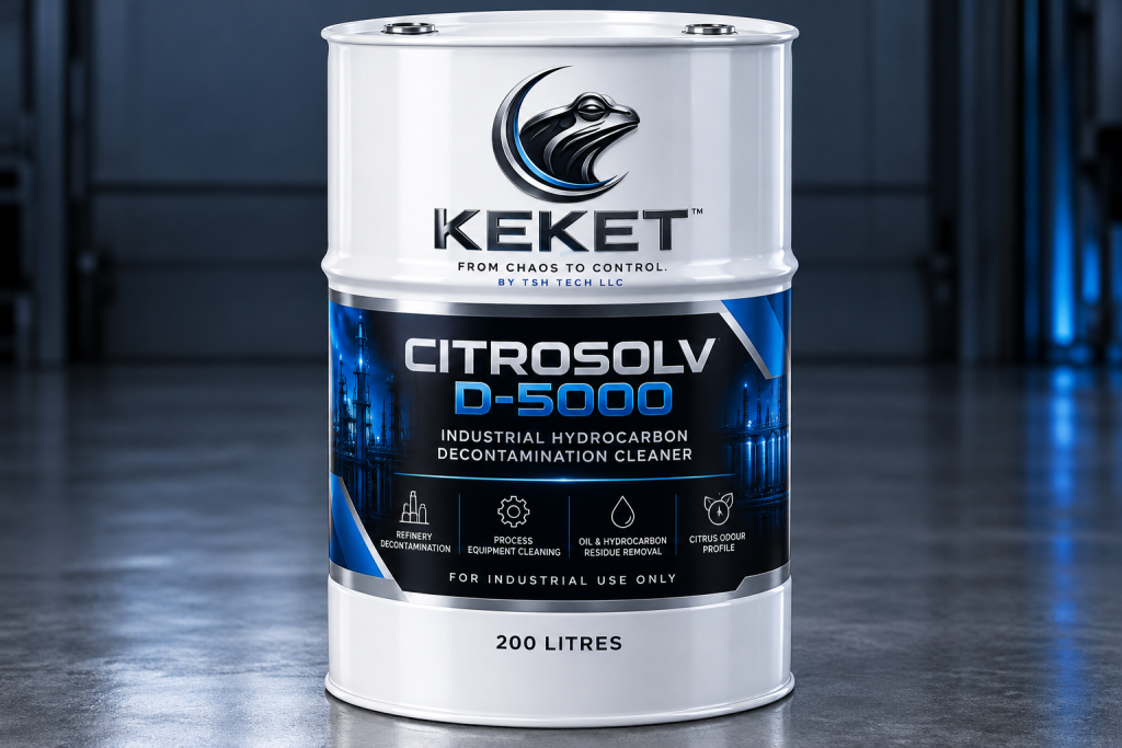 KEKET CITROSOLV D-5000 industrial hydrocarbon cleaner